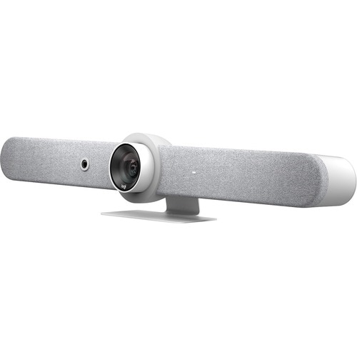 Telecamera per videoconferenze Logitech Rally Bar - 30 fps - Bianco - USB 3.0 - 3840 x 2160 Video - 3x Zoom Digitale - Mic