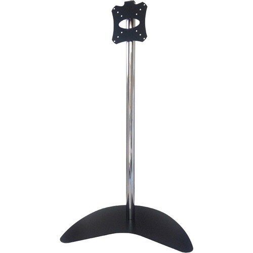 Alzata per monitor ITB - Fino a 165,1 cm (65") Supporto schermo - 50 kg Capacità di carico - Cromo - Nero, Acciaio