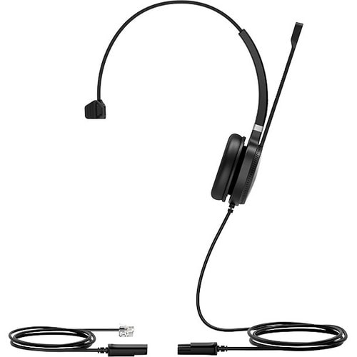 Yealink YHS36 Mono Headset - Mono - Quick Disconnect - Wired - 32 Ohm - 20 Hz to 20 kHz - Over-the-head - Monaural - Supra