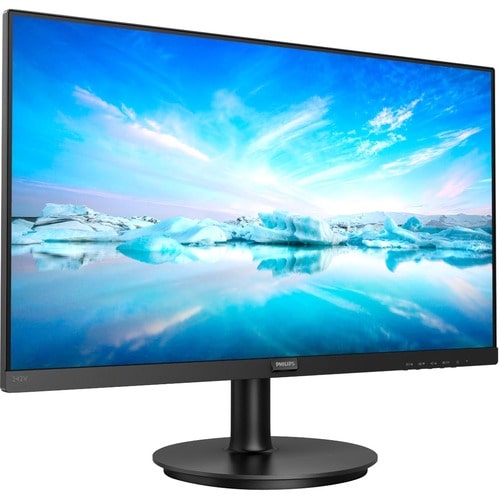 Philips 242V8A 24" Class Full HD LCD Monitor - 16:9 - Textured Black - 23.8" Viewable - In-plane Switching (IPS) Technolog