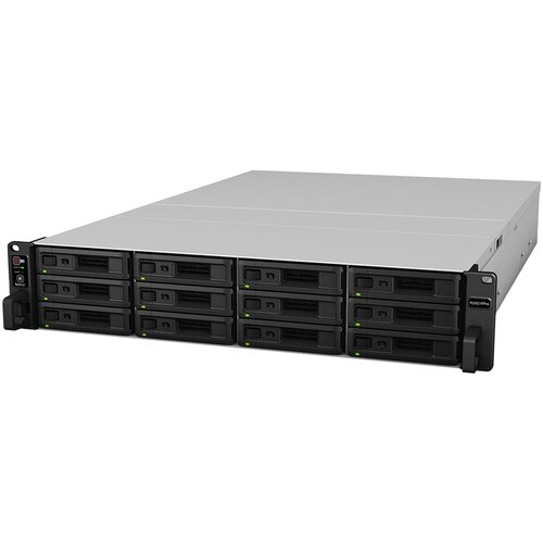 Synology RackStation RS3621RPXS 12 x Total Bays SAN/NAS Storage System - Intel Xeon D-1531 Hexa-core (6 Core) 2.20 GHz - 8