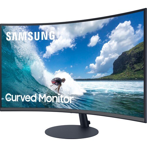 Samsung C32T550FDR 80 cm (31,5 Zoll) Full HD Gekrümmter Bildschirm LCD-Monitor - 16:9 Format - Blau, Grau - 812,80 mm Clas