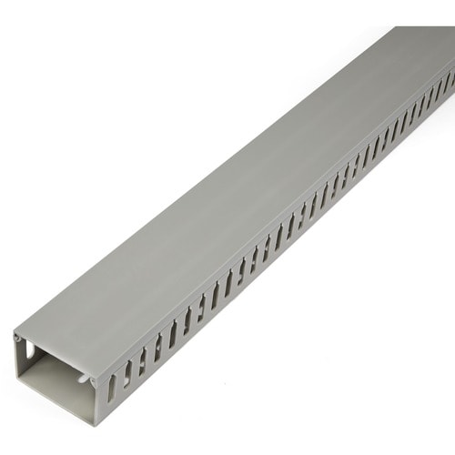 StarTech.com Cable Management Raceway w/Parallel Slots 78in - Network Cable Hider Kit - Slotted Wire Duct System - Cord Co