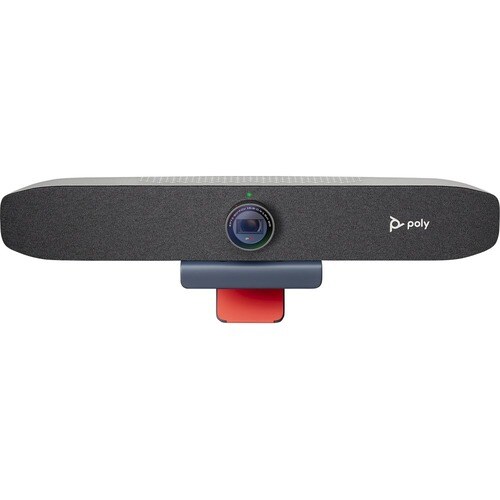 Poly Studio P15 Webcam - Gray - USB 3.0 Type C - 3840 x 2160 Video - 4x Digital Zoom - Microphone - Monitor
