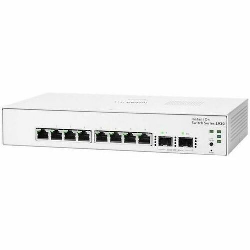 Aruba Instant On 1930 8 Puertos Gestionable Conmutador Ethernet - Gigabit Ethernet - 10/100/1000Base-T, 1000Base-X - 2 Cap