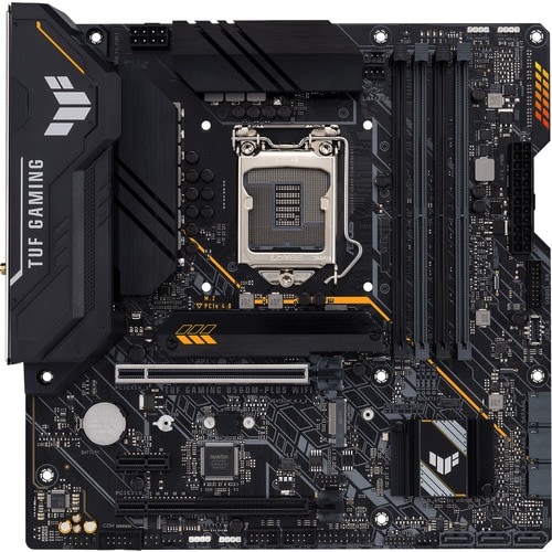 TUF GAMING B560M-PLUS WIFI Desktop Motherboard - Intel B560 Chipset - Socket LGA-1200 - Intel Optane Memory Ready - Micro 