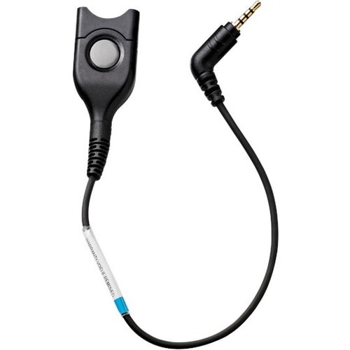 EPOS Standard Bottom Cable, ED to 2.5 4 Pole - Easy Disconnect/Sub-mini phone Audio Cable for Audio Device - First End: 1 