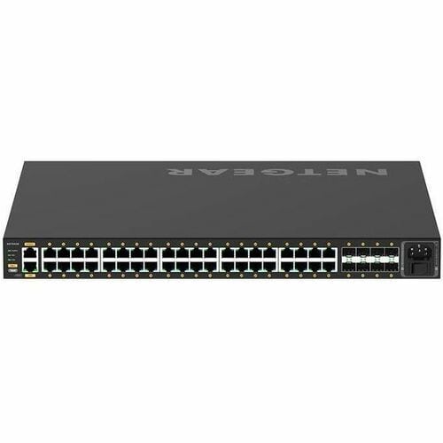 Netgear AV Line M4250 M4250-40G8XF-PoE+ 40 Ports Manageable Ethernet Switch - Gigabit Ethernet, 10 Gigabit Ethernet - 10/1