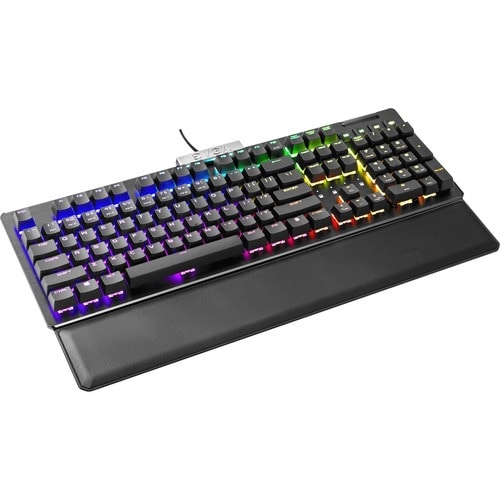 EVGA Z15 Gaming Keyboard - Cable Connectivity - USB 2.0 Interface Volume Control, Multimedia Hot Key(s) - Mechanical Keysw
