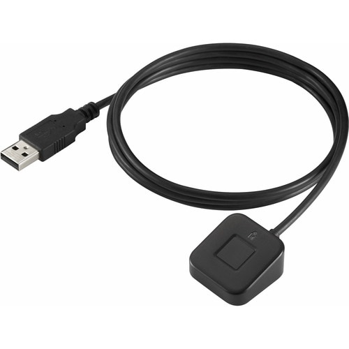 Kensington VeriMark Desktop Fingerprint Key - 3.90 ft Cable - USB - TAA Compliant