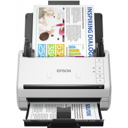 Epson WorkForce DS-530II Sheetfed Scanner - 600 x 600 dpi Optical - 24-bit Color - 8-bit Grayscale - 35 ppm (Mono) - 35 pp