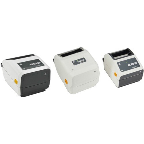 Zebra ZD421-HC Desktop Direct Thermal Printer - Monochrome - Portable - Label/Receipt Print - USB - USB Host - Bluetooth -