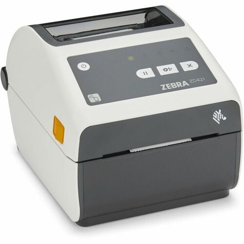 Zebra ZD421-HC Desktop Direct Thermal Printer - Monochrome - Portable - Label/Receipt Print - USB - USB Host - Wireless LA