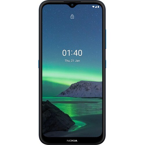 Nokia 1.4 16 GB Smartphone - 16.6 cm (6.5") LCD HD+ 720 x 1600 - Cortex A53Quad-core (4 Core) 1.30 GHz - 1 GB RAM - Androi