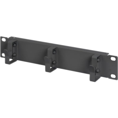 Digitus Kabelführung - Schwarz - 1 Pack Paket - Kabelmanagement-Panel - 1U Rack Height x 10" Panel Width