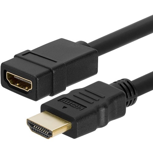 4XEM HDMI 4K/2K Extension Cable Male/Female 15 ft - 15 ft HDMI A/V Cable for Satellite TV, Audio/Video Device, Home Theate
