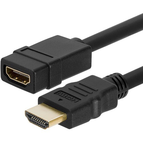 4XEM HDMI 4K/2K Extension Cable Male/Female 6ft - 6 ft HDMI A/V Cable for Satellite TV, Audio/Video Device, Home Theater S