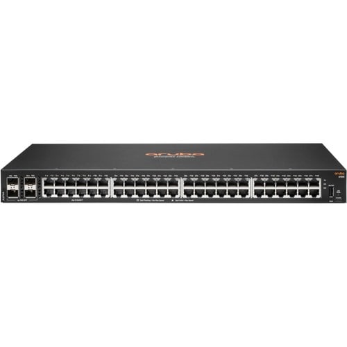 HPE 6100 48 Anschlüsse Ethernet-Switch - 3 Unterstützte Netzwerkschicht - Modular - 44,20 W Stromverbrauch - Verdrilltes D