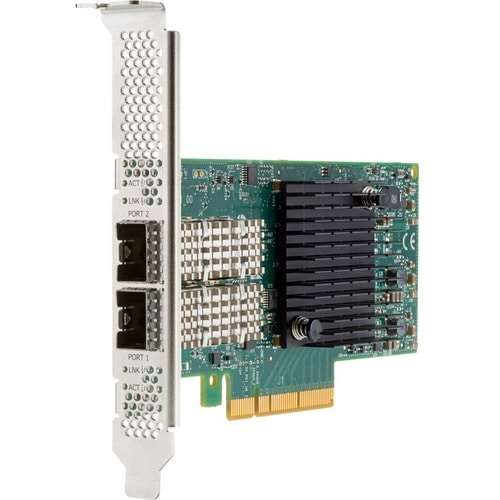 HPE Broadcom BCM57414 25-Gigabit-Ethernetkarte für Server - 25GBase-X - SFP28 - Stehfunktion - PCI Express 3.0 x8 - 2 Ansc