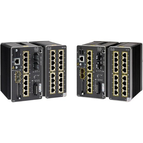 Cisco Catalyst IE3300 IE-3300-8U2X 8 Ports Manageable Ethernet Switch - 3 Layer Supported - Modular - 42 W Power Consumpti