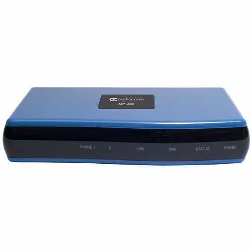 AudioCodes MediaPack MP-202 VoIP Gateway - 2 x FXS - Ethernet, Fast Ethernet