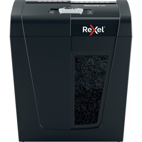 Rexel Secure X8 Paper Shredder - Particle Cut - 8 Per Pass - for shredding Staples, Paper - 4 mm x 40 mm Shred Size - P-4 