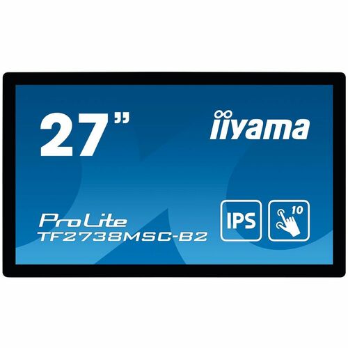 Moniteur LED à écran tactile à cadre ouvert iiyama ProLite TF2738MSC-B2 27" Class - 16:9 5 ms - 68,6 cm (27") Viewable - D