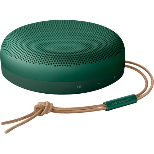 Bang & Olufsen BeoSound A1 2nd Gen Portable Bluetooth Smart Speaker - Alexa Supported - Green - 55 Hz to 20 kHz - 360° Cir