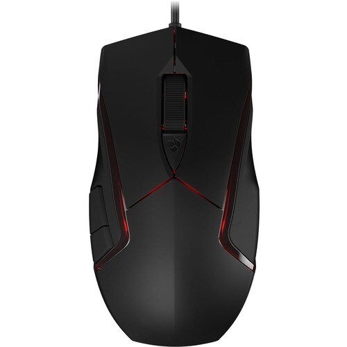 CHERRY MC 3.1 Corded Mouse Gaming - Optical - Cable - Black - USB 2.0 - 12000 dpi - Scroll Wheel - 6 Button(s) - 6 Program