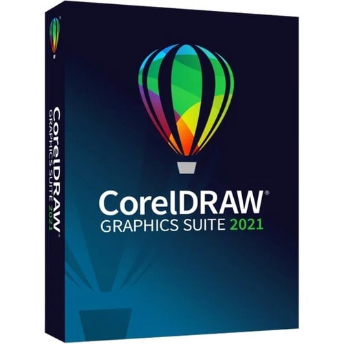 Corel CorelDRAW Graphics Suite 2021 - Box Pack - 1 User - Academic - Multilingual - Mac
