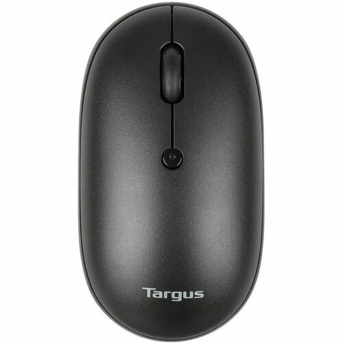 Targus Compact Multi-Device Antimicrobial Wireless Mouse - Wireless - Bluetooth/Radio Frequency - 2.40 GHz - Black - 3 But