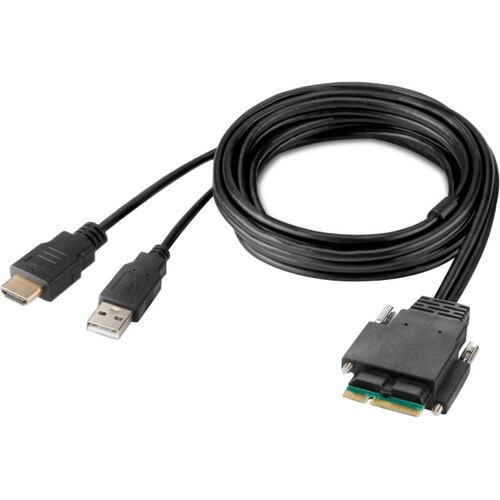 Belkin Cybersecurity and Secure KVM 1.83 m HDMI/Modular/USB-A KVM Cable - TAA Compliant - Cable for KVM Console, KVM Switc