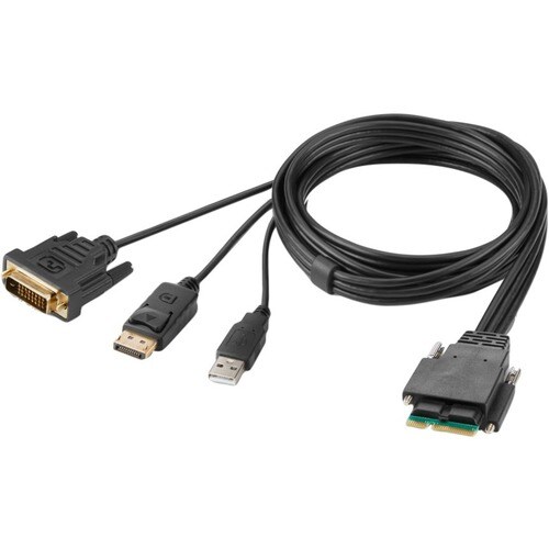 Belkin Cybersecurity and Secure KVM 1.83 m DisplayPort/Modular/USB KVM Cable - TAA Compliant - Cable for KVM Console, KVM 