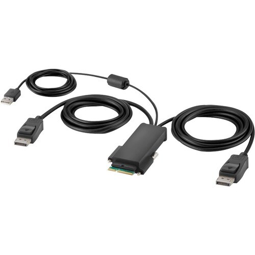 Belkin Cybersecurity and Secure KVM 1.83 m DisplayPort/Modular/USB KVM Cable - TAA Compliant - Cable for KVM Console, KVM 