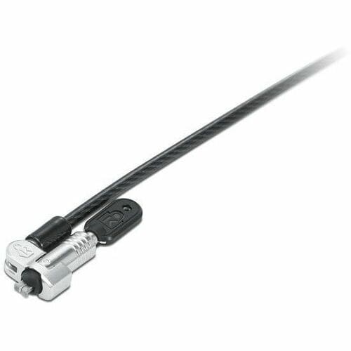 Lenovo NanoSaver Cable Lock For Notebook, Tablet, Monitor, Desktop Computer - 1.80 m Cable - Master Keyed Lock - Black - C