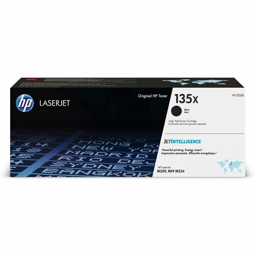 HP 135X Hoch Kapazität Laserdruck Tonerkartusche - Schwarz - Originaler Pack