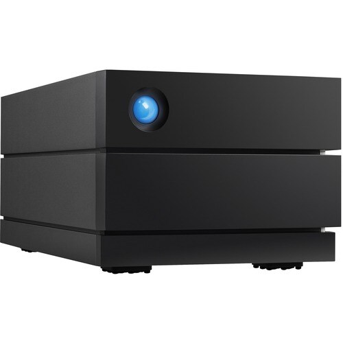 LaCie 2big STHJ36000800 2 x Total Bays DAS Storage System - 36 TB HDD Desktop - 36 TB Installed HDD Capacity - USB 3.1 (Ge