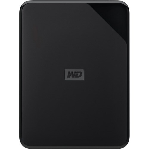 WD Elements SE WDBEPK0020BBK-WESN 2 TB Portable Hard Drive - External - Black - USB 3.0