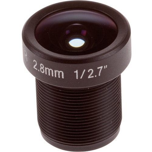 AXIS - 2.80 mmf/1.6 - Fixed Lens for M12-mount - Designed for Surveillance Camera