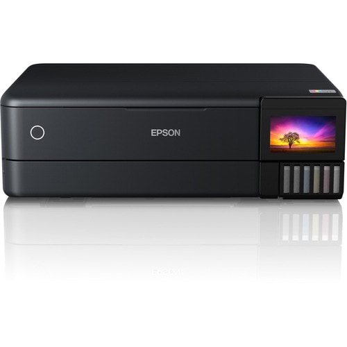 Epson ET-8550 Wireless EcoTank Inkjet Multifunction Printer - Colour - Black - Copier/Printer/Scanner - 32 ppm Mono/32 ppm