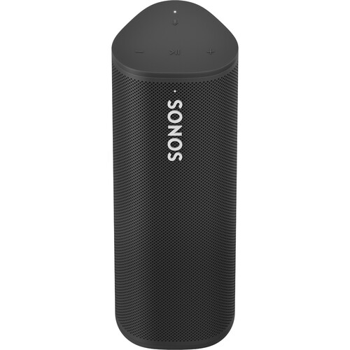 SONOS Roam Portable Bluetooth Smart Speaker - Google Assistant, Alexa Supported - Black - Wireless LAN - Battery Rechargeable