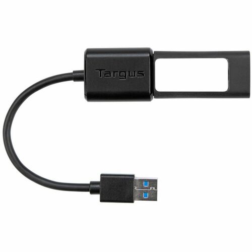 Targus ACC110401GLX 10 cm USB/USB-C Data Transfer Cable for Docking Station - First End: 1 x USB Type C - Female - Black