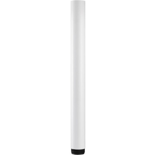 Extension pour montage sur tube universel, 50 cm, blanc - Alliage d'aluminium