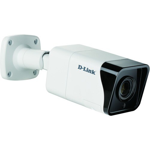 D-Link Vigilance DCS-4718E 8 Megapixel HD Network Camera - Bullet - 98.43 ft (30 m) Night Vision - H.265, H.264, MJPEG, JP