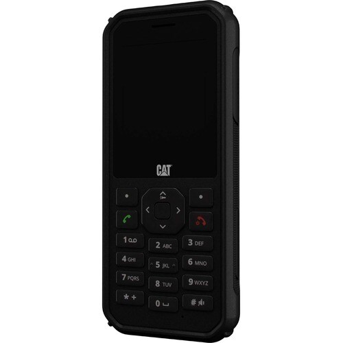 Teléfono básico CAT B40 Robusto - 4G - 6,1 cm (2,4") TFT LCD QVGA 320 x 240 - Negro - Barra - UNISOC T117 SoC - 2 Soporte 