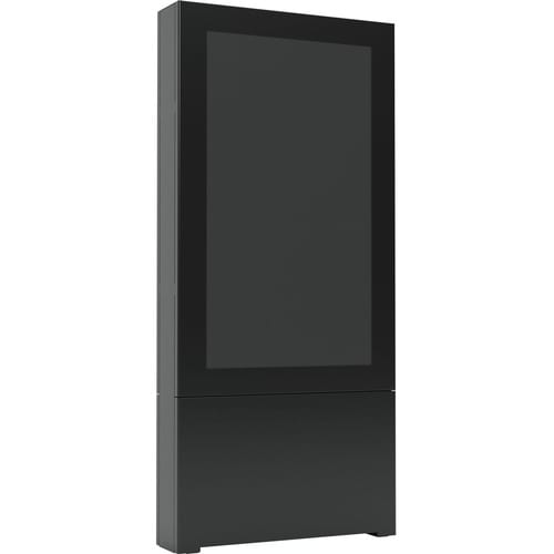 Chief Impact On-Wall Kiosk - Landscape - For 55" Monitors - 55" (1397 mm) - Wall Mountable - Black