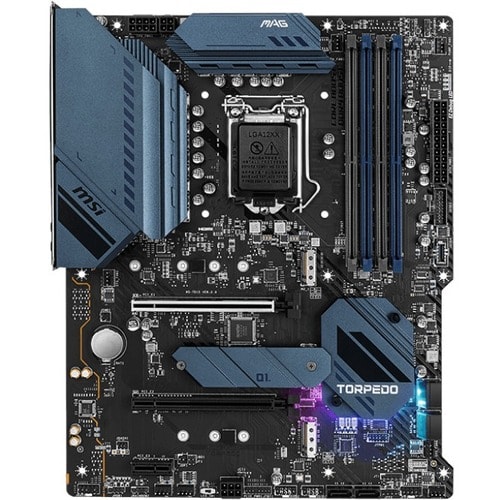 MSI MAG B560 TORPEDO Desktop Motherboard - Intel B560 Chipset - Socket LGA-1200 - Intel Optane Memory Ready - ATX - Pentiu