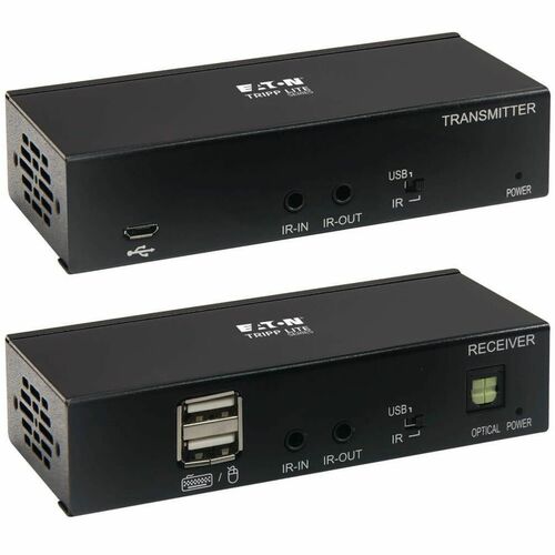 Eaton Tripp Lite Series USB-C to HDMI over Cat6 Extender Kit, KVM Support, 4K 60Hz, 4:4:4, USB, PoC, HDCP 2.2, up to 230 f