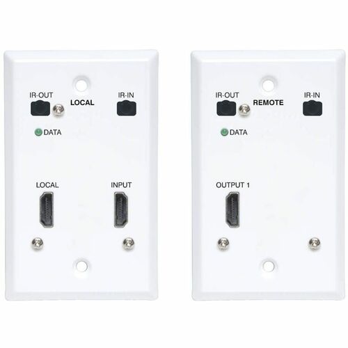 Tripp Lite series Video Extender Transmitter/Receiver - 1 Input Device - 1 Output Device - 230 ft (70104 mm) Range - 2 x N
