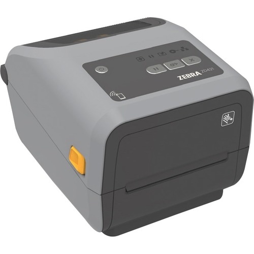 Zebra ZD421c Desktop Thermal Transfer Printer - Monochrome - Label/Receipt Print - USB - USB Host - Bluetooth - Wireless L